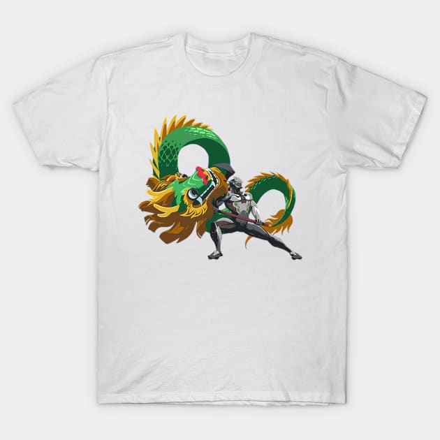 Genji Green Dragon T-Shirt by Genessis